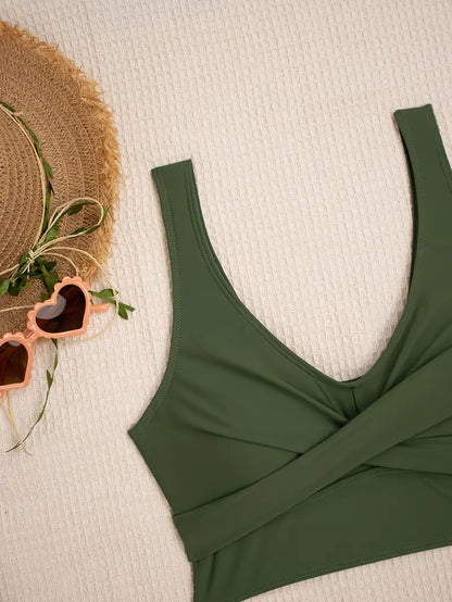 Julissa | Verfijnde Groene Bikini Set - Fashion Lab