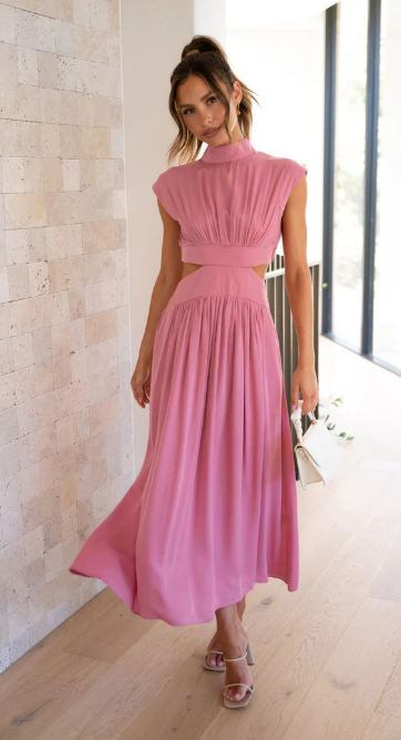 Zariyah | Uitgesneden Maxi Jurk - Fashion Lab
