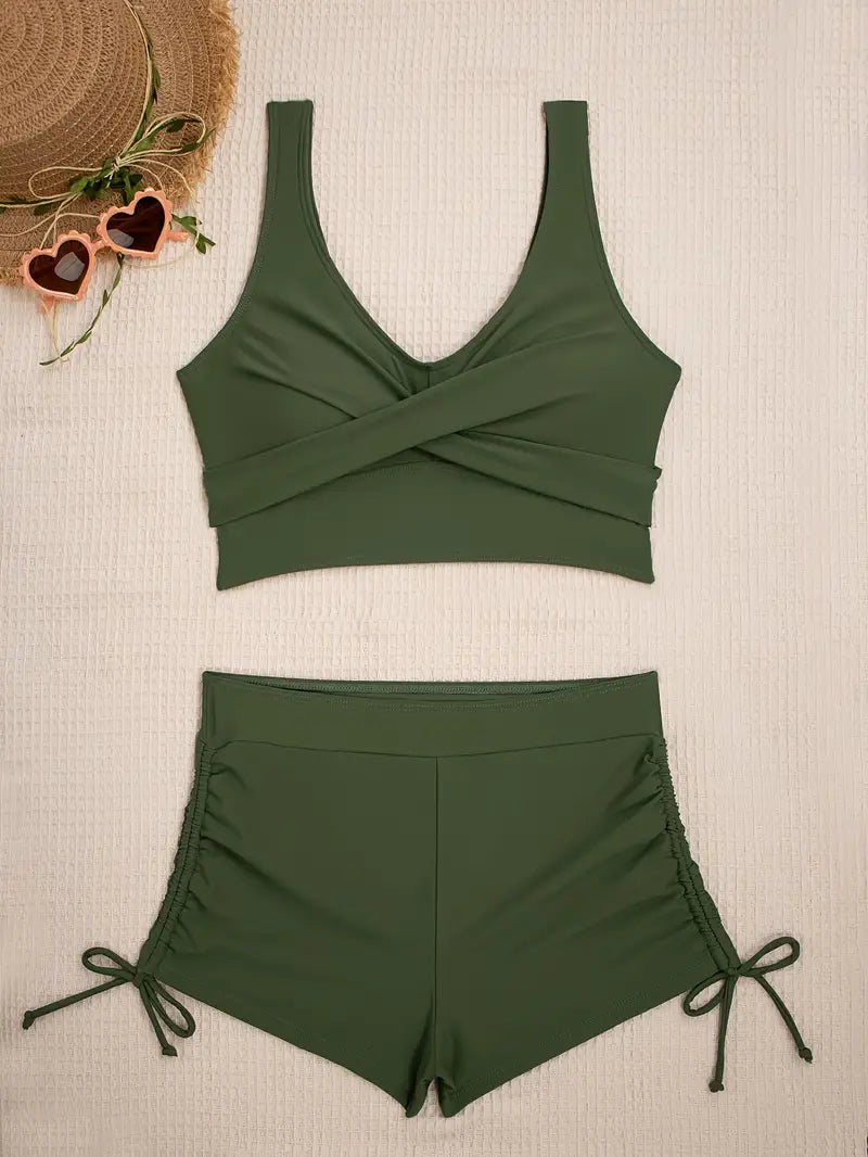 Julissa | Verfijnde Groene Bikini Set - Fashion Lab
