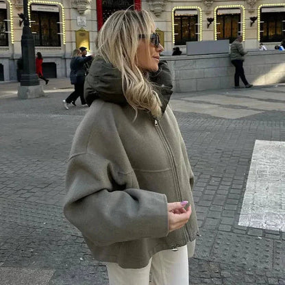 jas voor dames – Javana | Stijlvol Damesjack Met Capuchon