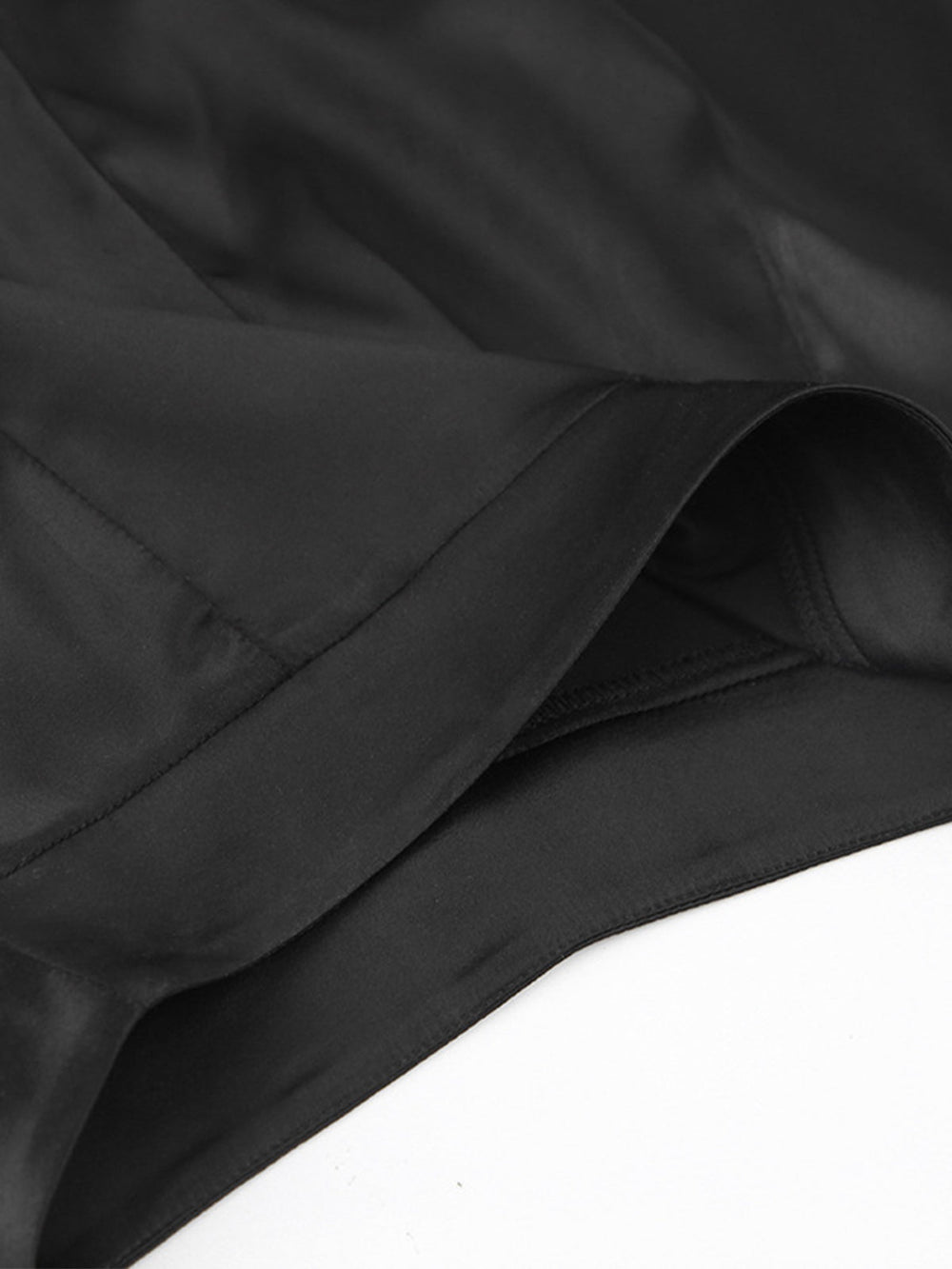 broek voor dames – Jorielle | Oversized Satijnen Wijde Broek
