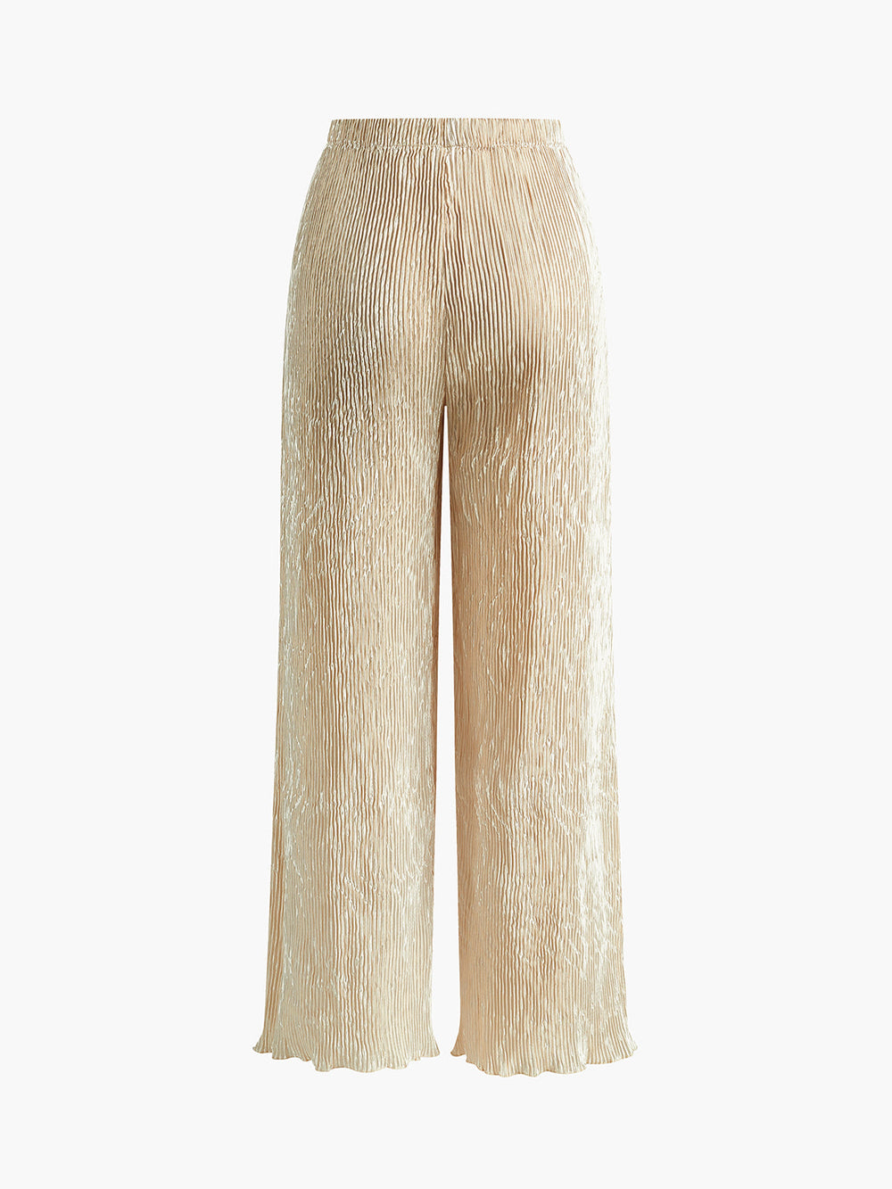 broek voor dames – Juvina | Crop Top Met Wijd Uitlopende Broek