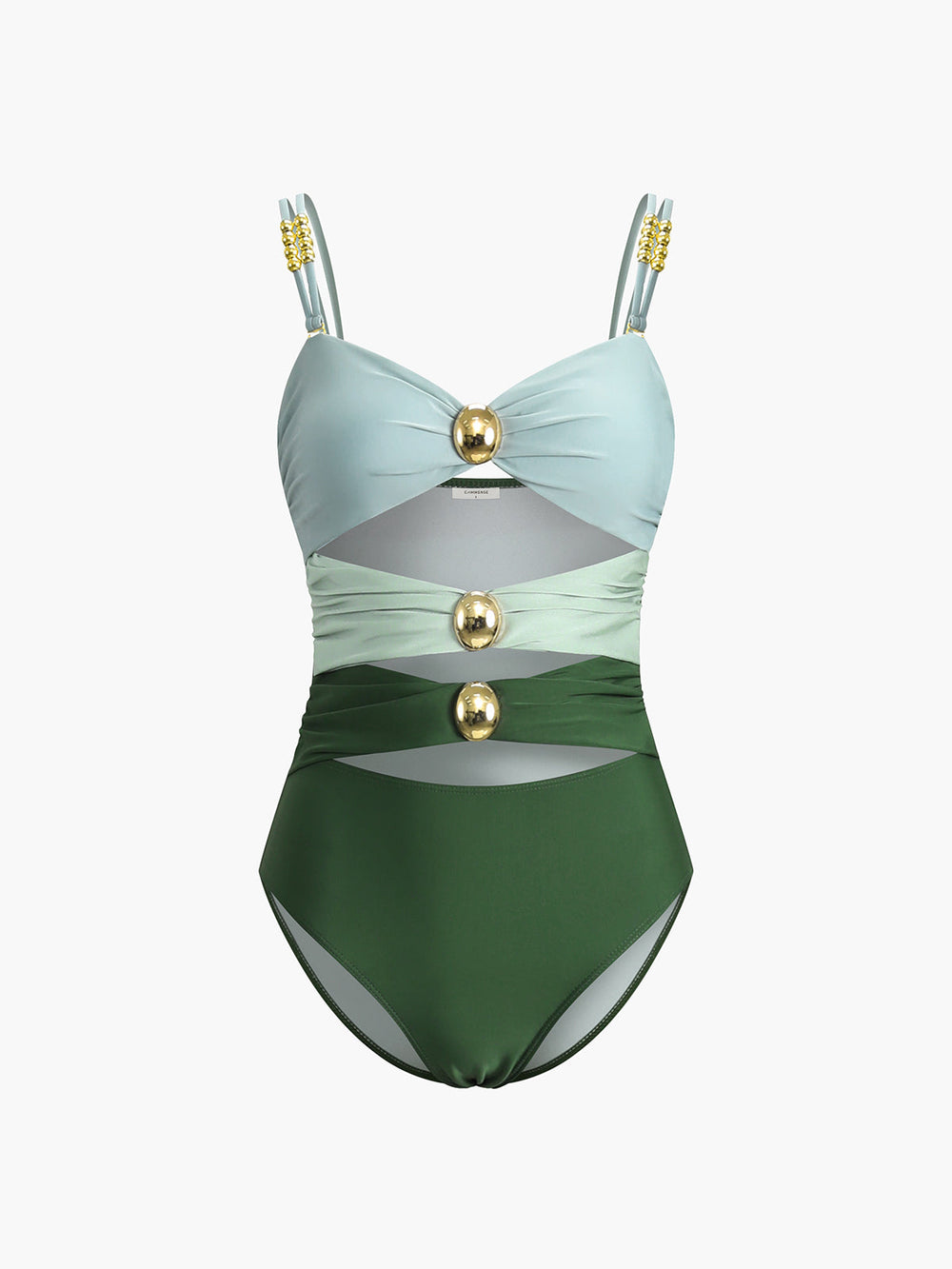set voor dames – Kavina | Maillard Metalen Detail Badpak