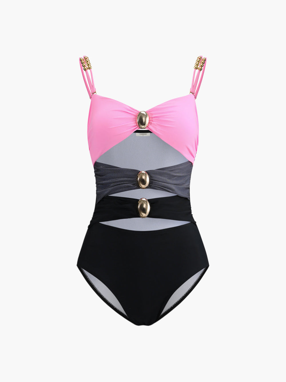 set voor dames – Kavina | Maillard Metalen Detail Badpak