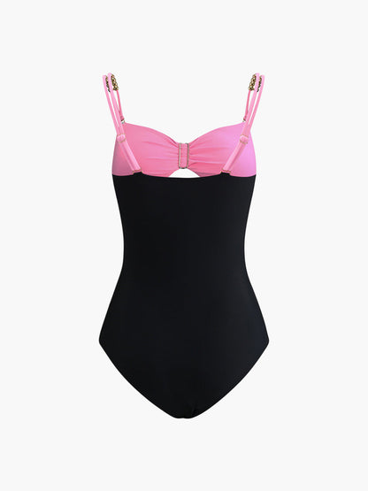 set voor dames – Kavina | Maillard Metalen Detail Badpak