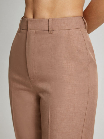 broek voor dames – Kehlia | Hoge Taille Rechte Broek