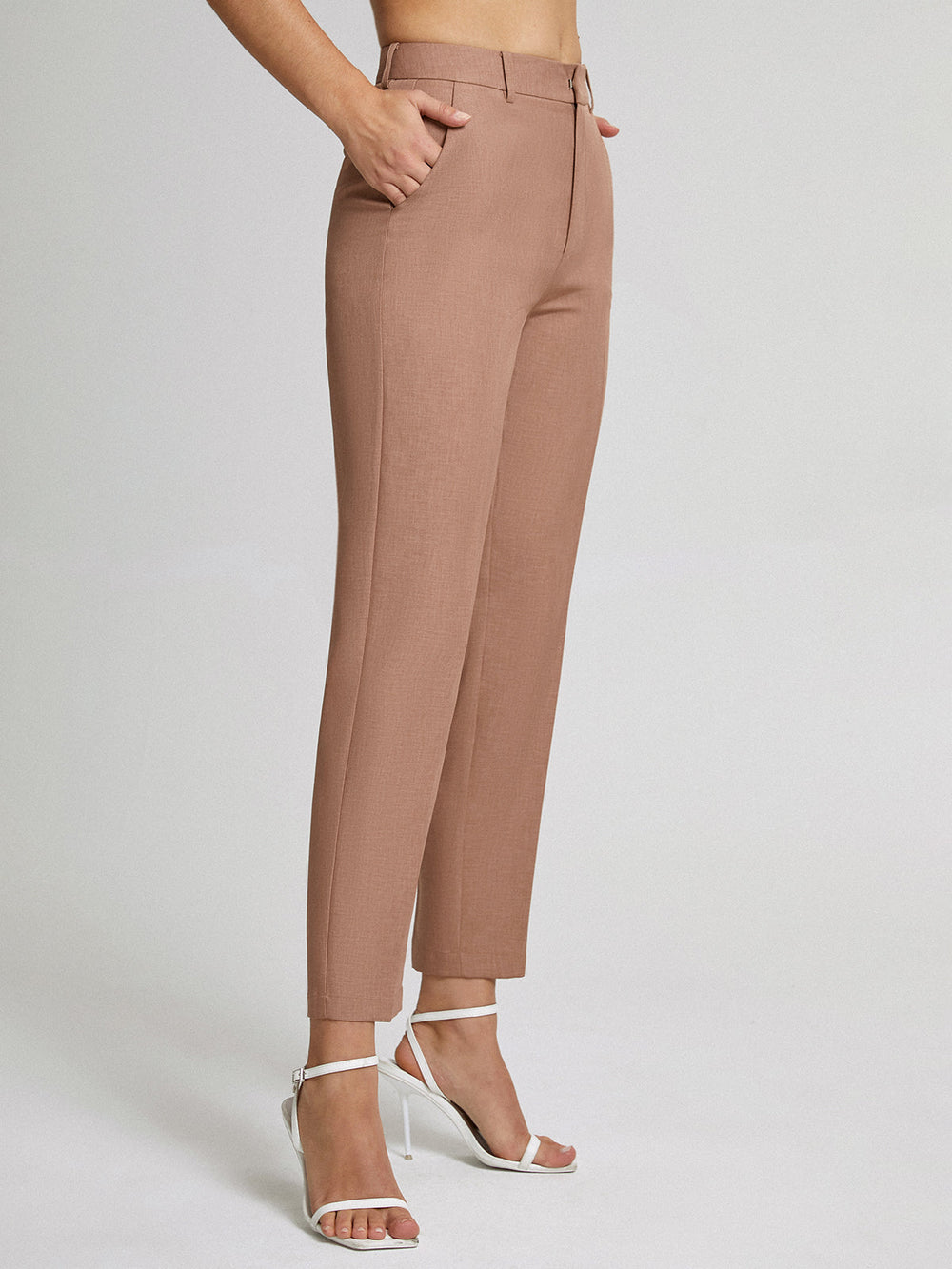 broek voor dames – Kehlia | Hoge Taille Rechte Broek