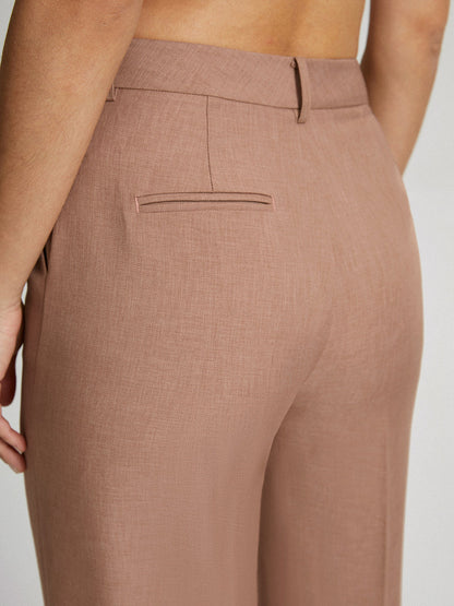 broek voor dames – Kehlia | Hoge Taille Rechte Broek
