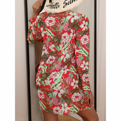 set voor dames – Lapina | Drie Delige Bikini Set Met Bloemenprint