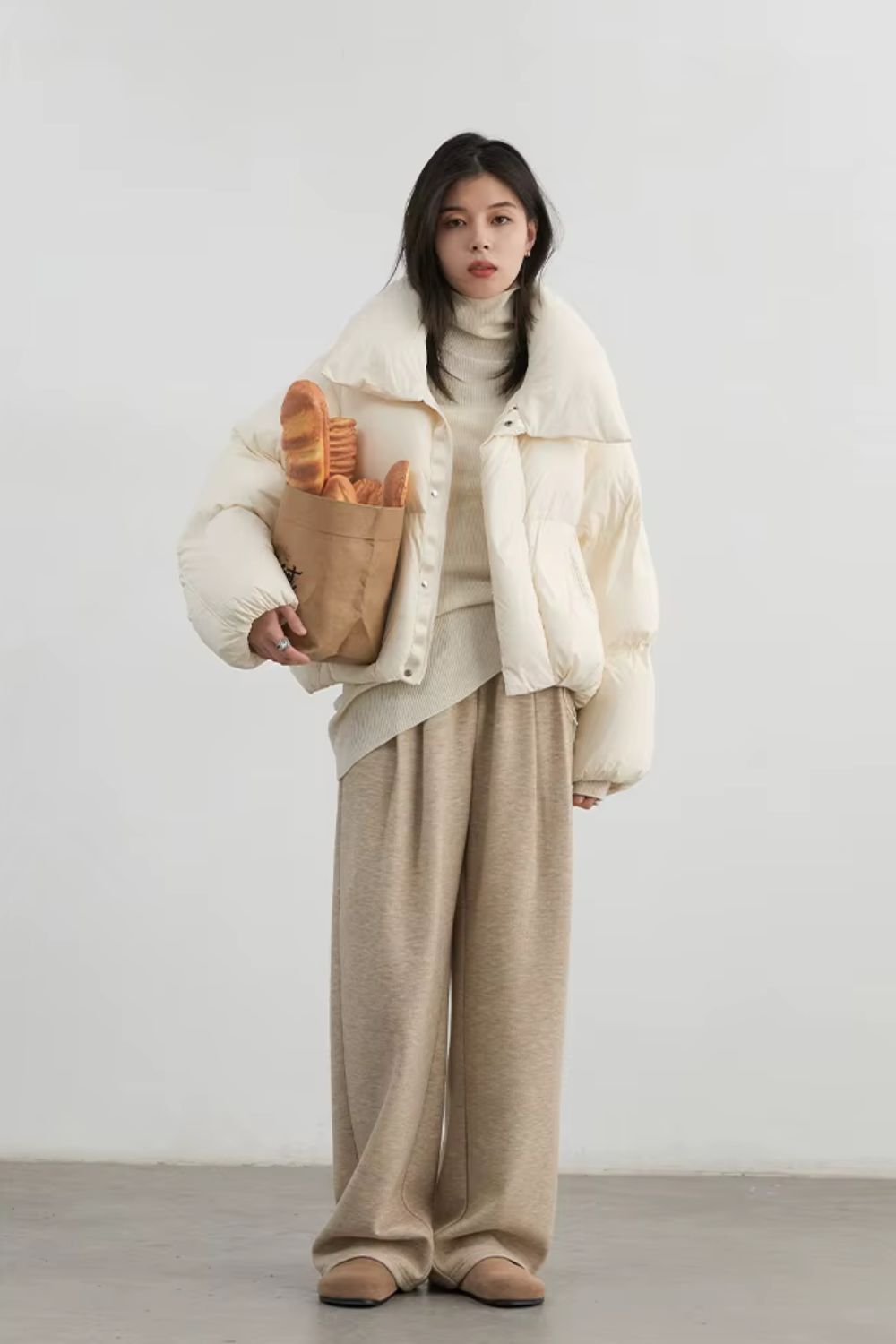 Liana | Cropped Puffer Jas - Fashion Lab