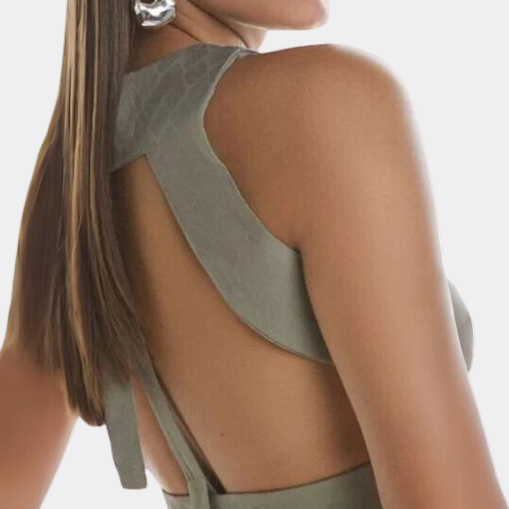 Christy | Two-Tone Wide-Leg set - Fashion Lab