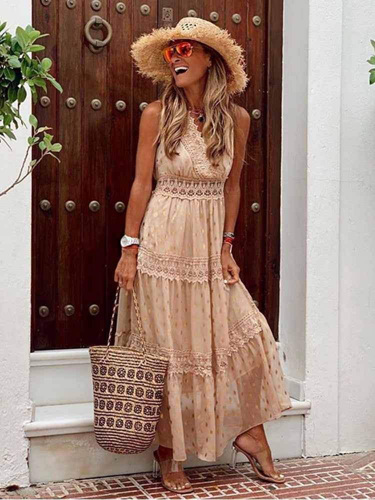jurk voor dames – Micah | Boho Ibiza Jurk