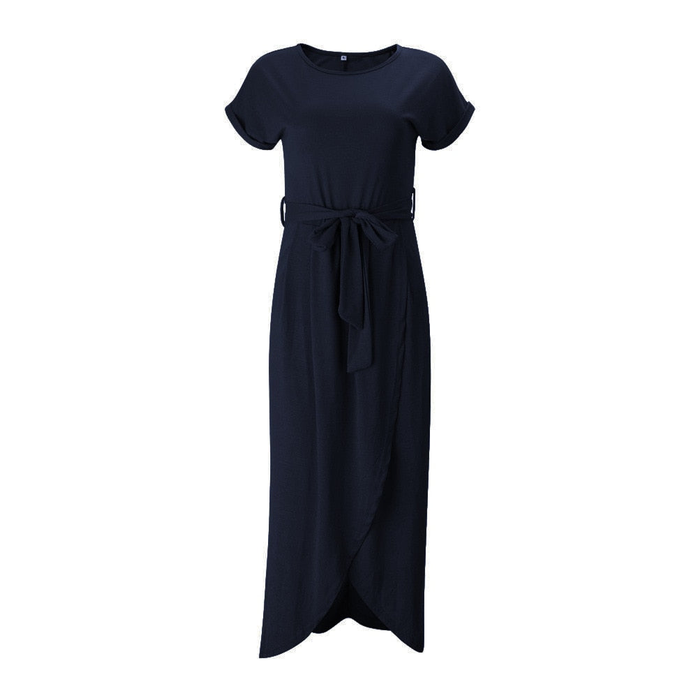 jurk voor dames – Moira | Lange Jurk Met Split