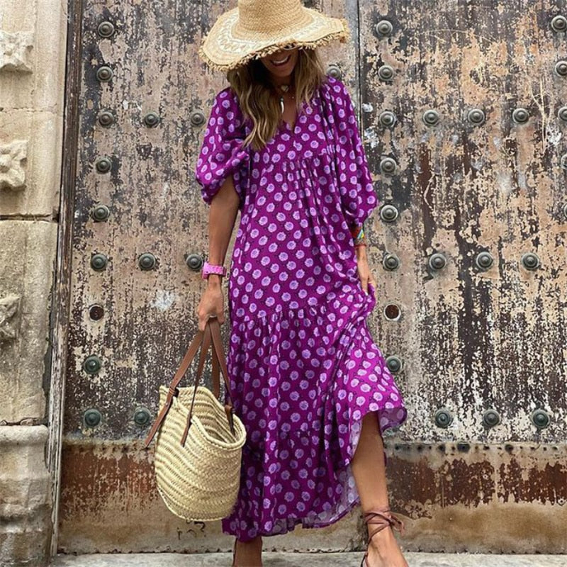 Nanette | Boho Ibiza Jurk - Fashion Lab