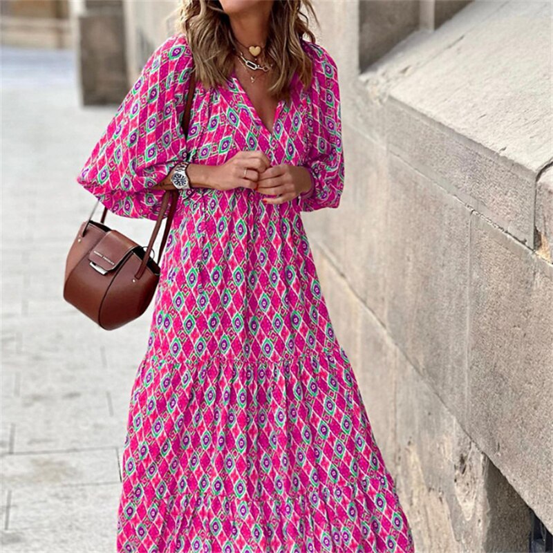 Nanette | Boho Ibiza Jurk - Fashion Lab
