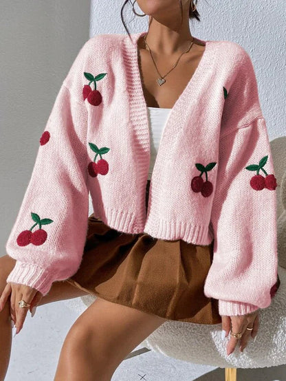 Neilah | Zoete Kersen Cardigan - Fashion Lab