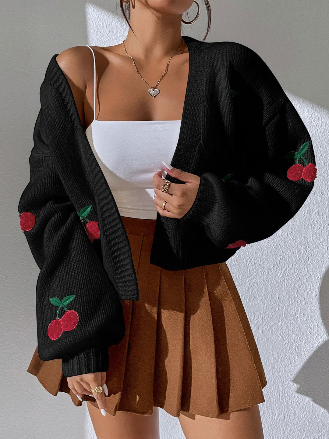 Neilah | Zoete Kersen Cardigan - Fashion Lab