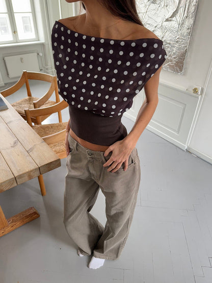 Paziah | Top Met Stippen - Fashion Lab