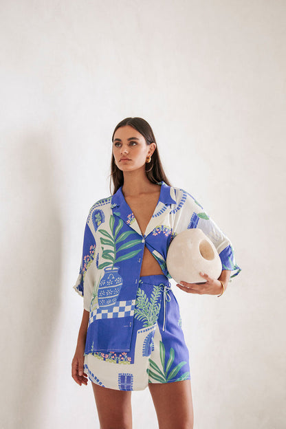 Portia | Zomerse Set Met Print - Fashion Lab