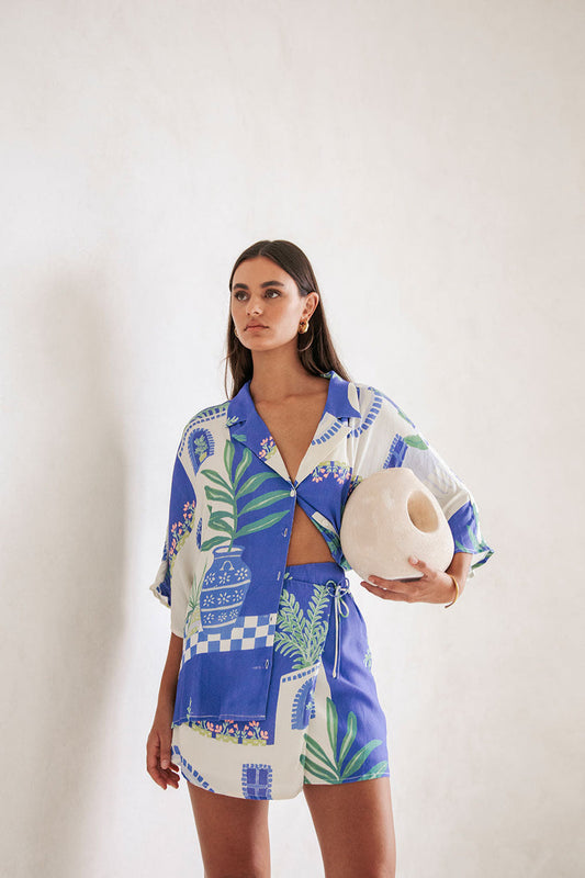 Portia | Zomerse Set Met Print - Fashion Lab