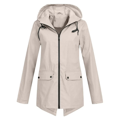 Jas voor dames – Regenjas | met capuchon