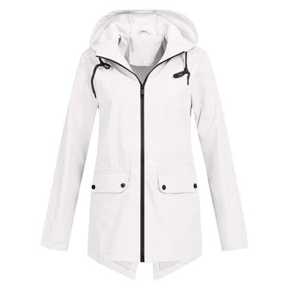 Jas voor dames – Regenjas | met capuchon