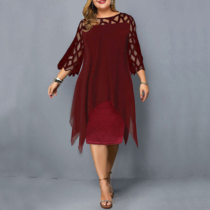 Jacqueline | Elegante Chiffon Feestjurk - Fashion Lab