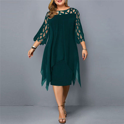 Jacqueline | Elegante Chiffon Feestjurk - Fashion Lab