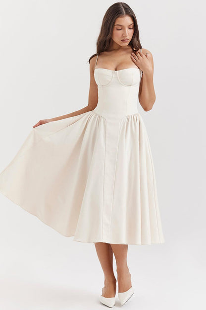 Lia | Midi Jurk - Fashion Lab