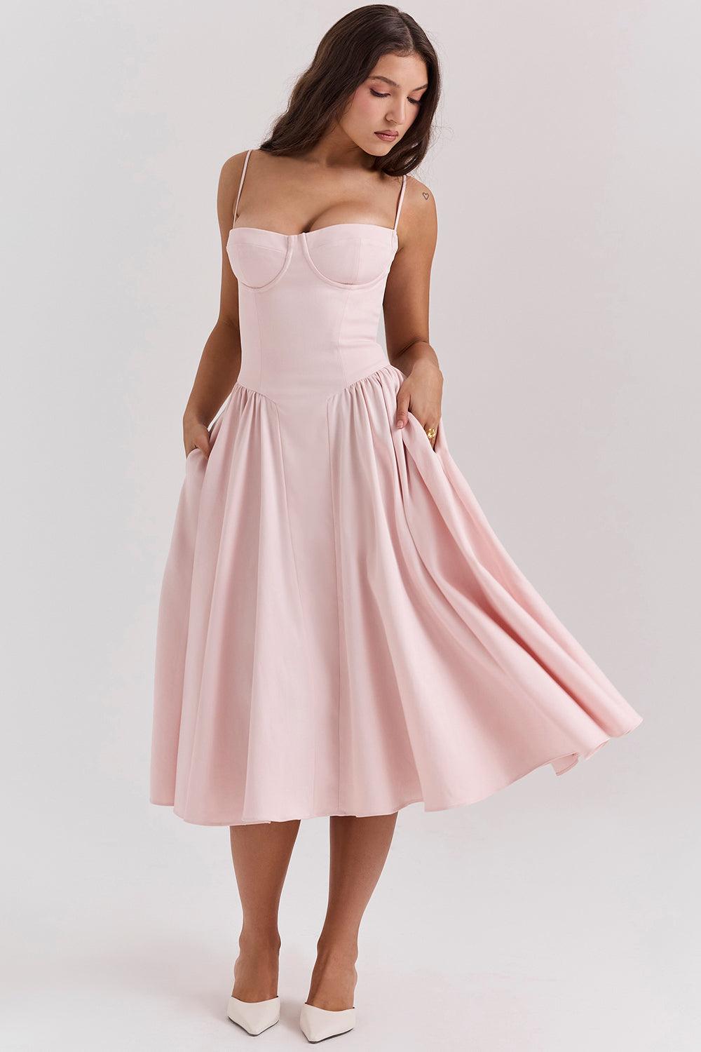 Lia | Midi Jurk - Fashion Lab