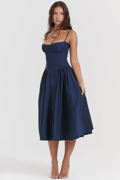 Lia | Midi Jurk - Fashion Lab