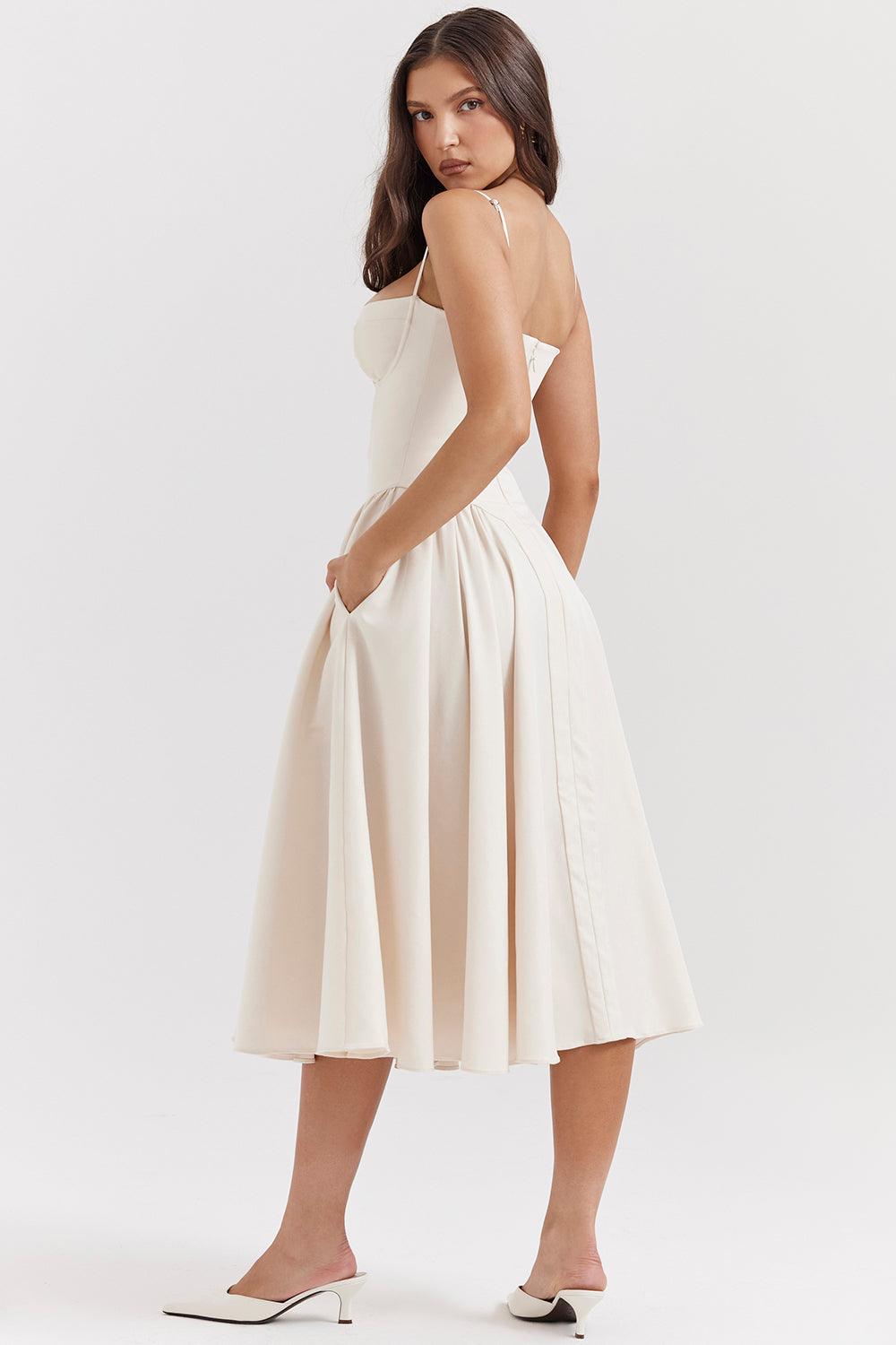 Lia | Midi Jurk - Fashion Lab