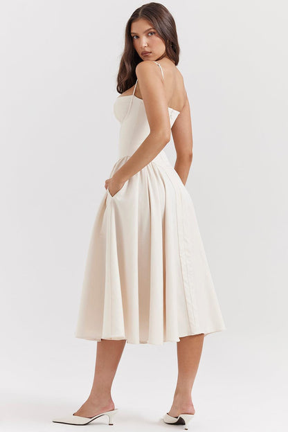 Lia | Midi Jurk - Fashion Lab