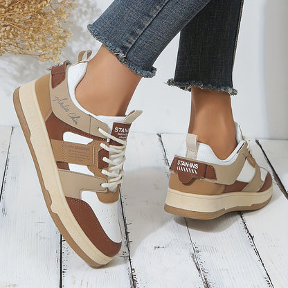 Schoenen voor dames – Sasha | Stijlvolle Colorblock Trendy Sneakers voor Dames