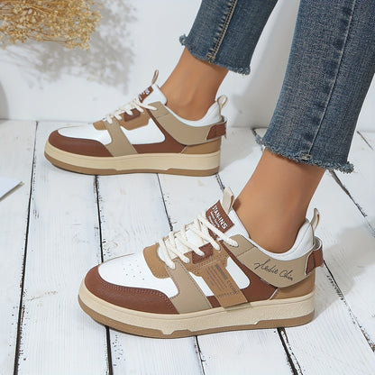 Schoenen voor dames – Sasha | Stijlvolle Colorblock Trendy Sneakers voor Dames