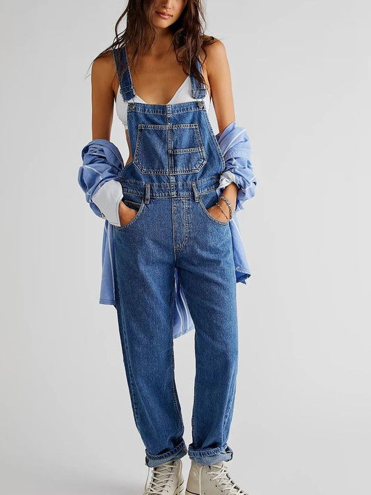 Serena | Denim Tuinbroek Dames - Fashion Lab