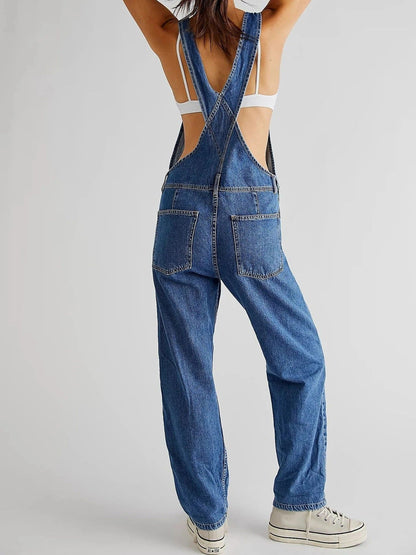 Serena | Denim Tuinbroek Dames - Fashion Lab