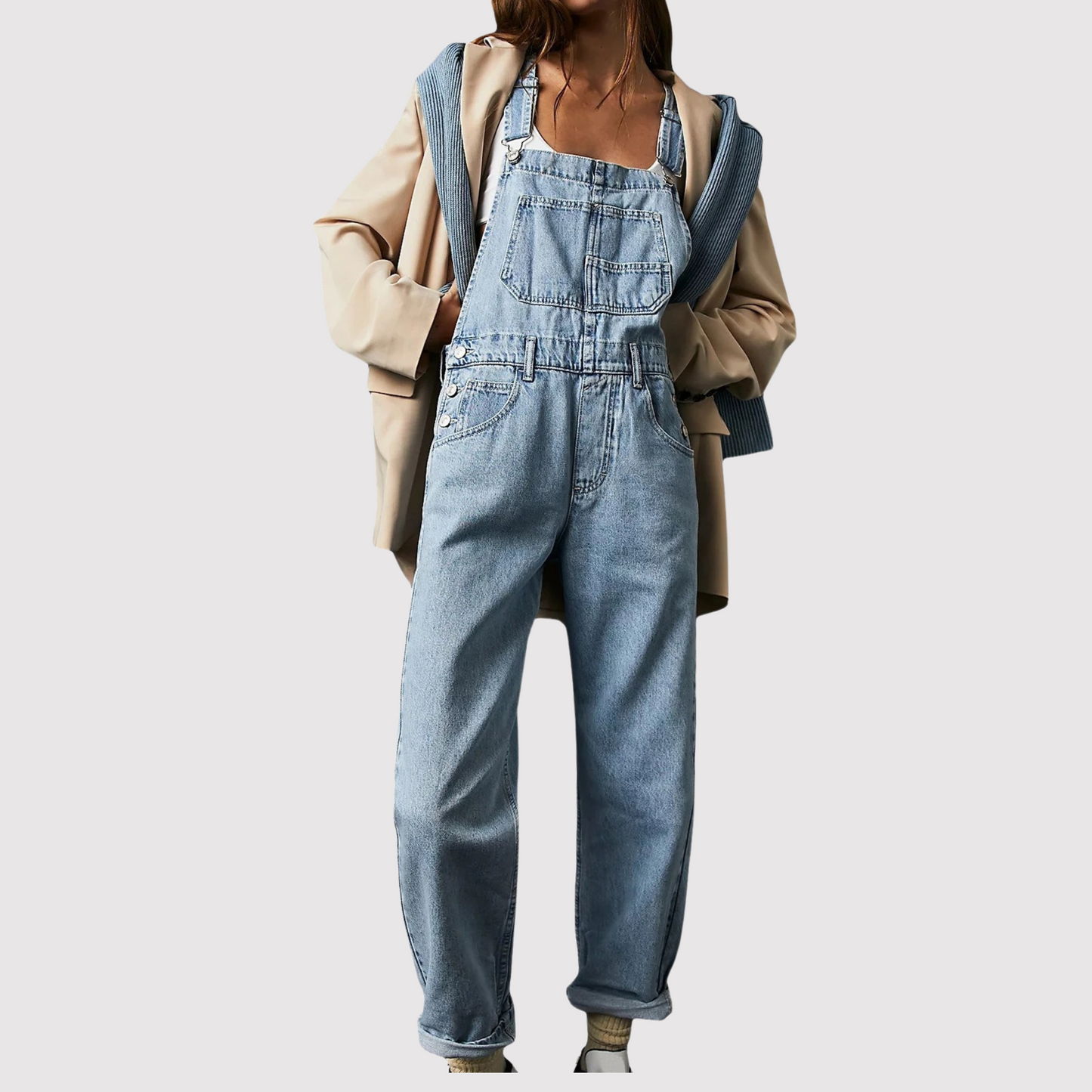 Serena | Denim Tuinbroek Dames - Fashion Lab