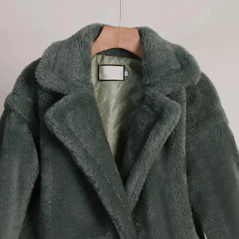Maddie | Stijlvolle korte teddyjas - Fashion Lab