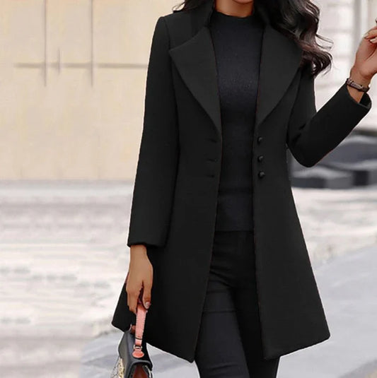 Jas voor dames – Trenchcoat | met knoopsluiting