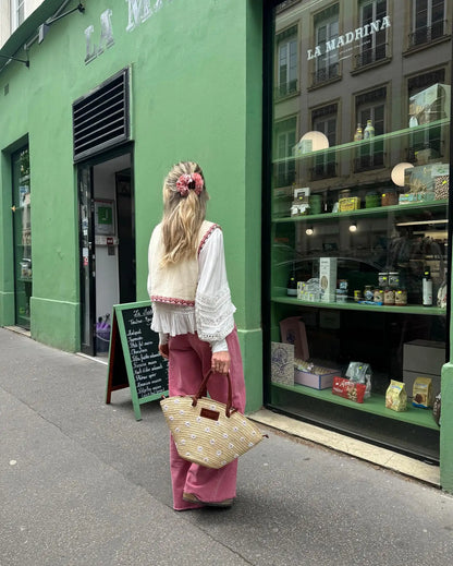 Chana | Geborduurde Blouse - Fashion Lab