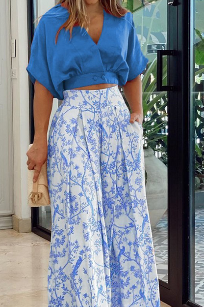 Boutje | Tropische Co-ord Set met Print - Fashion Lab