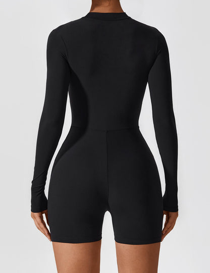 Keylani | Long Sleeve Romper - Fashion Lab