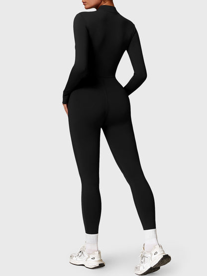Belle | Fleece Long Sleeve Jumpsuit - Fashion Lab