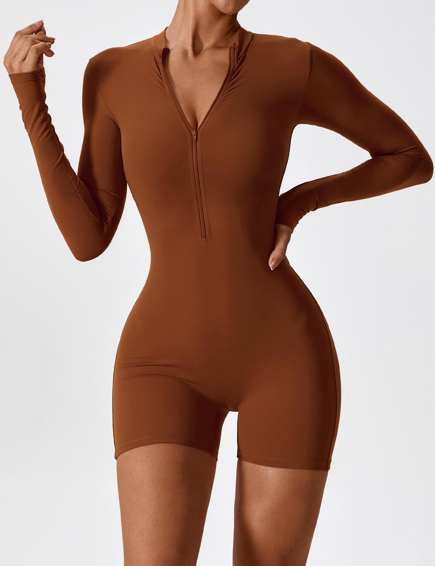 Keylani | Long Sleeve Romper - Fashion Lab