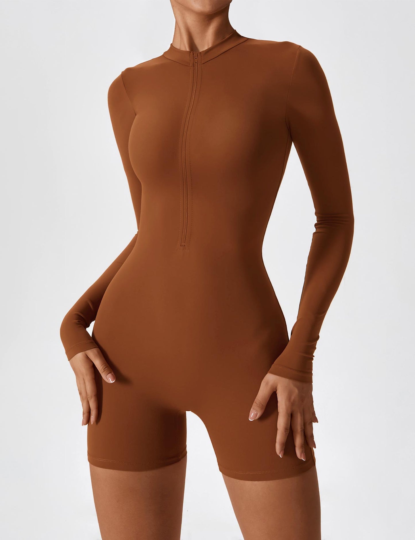 Keylani | Long Sleeve Romper - Fashion Lab