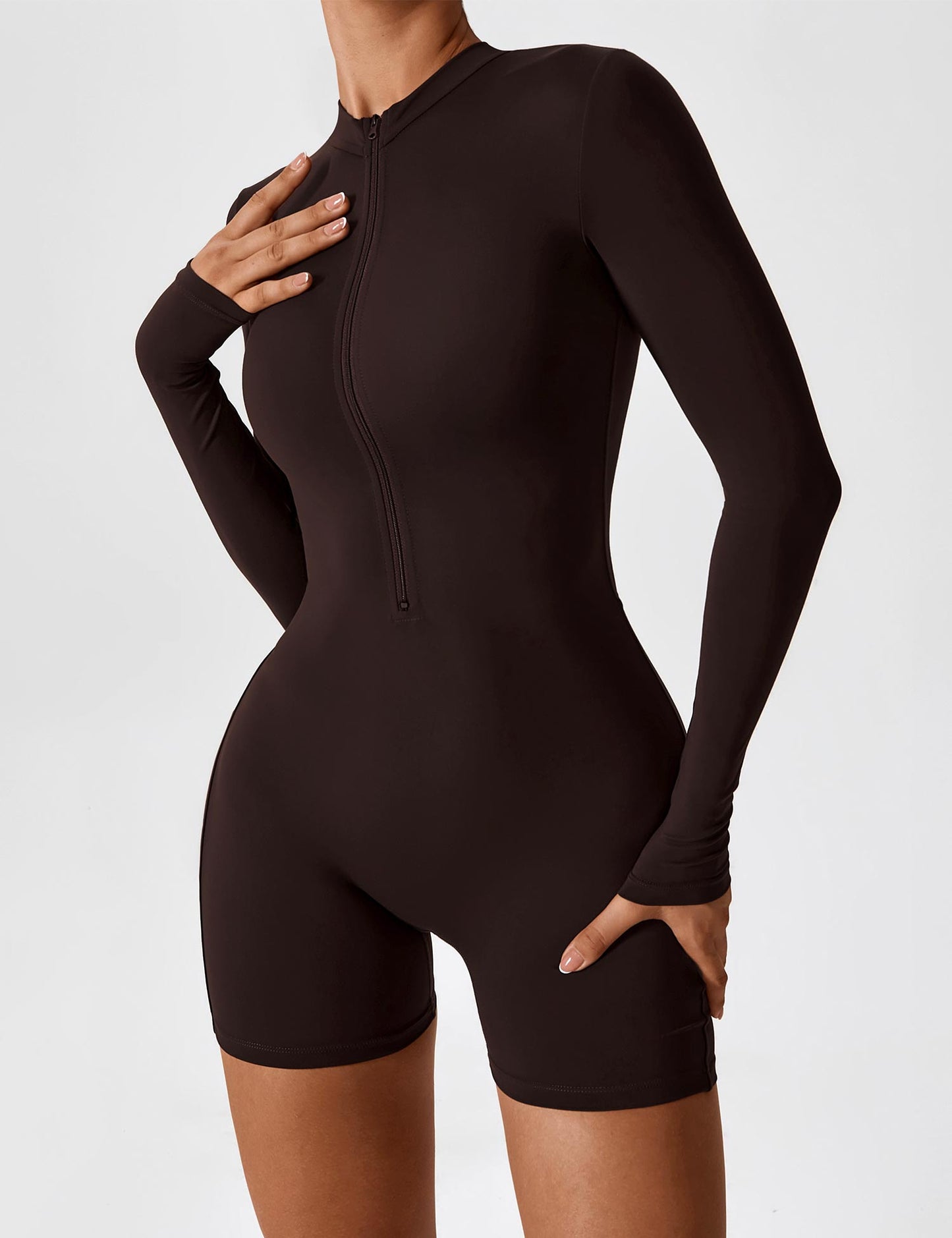 Keylani | Long Sleeve Romper - Fashion Lab