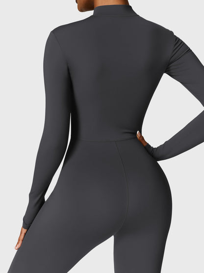 Belle | Fleece Long Sleeve Jumpsuit - Fashion Lab