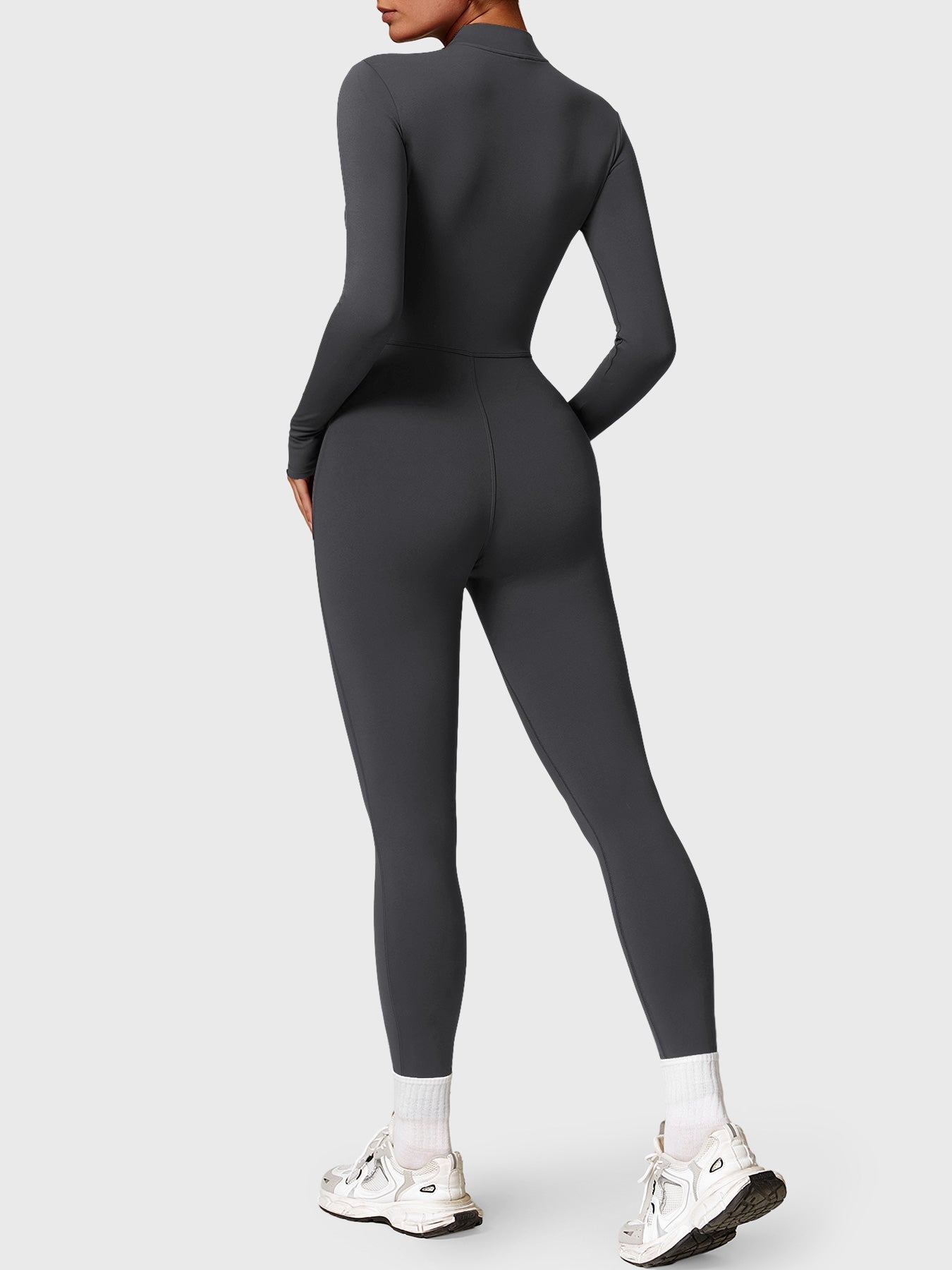 Belle | Fleece Long Sleeve Jumpsuit - Fashion Lab