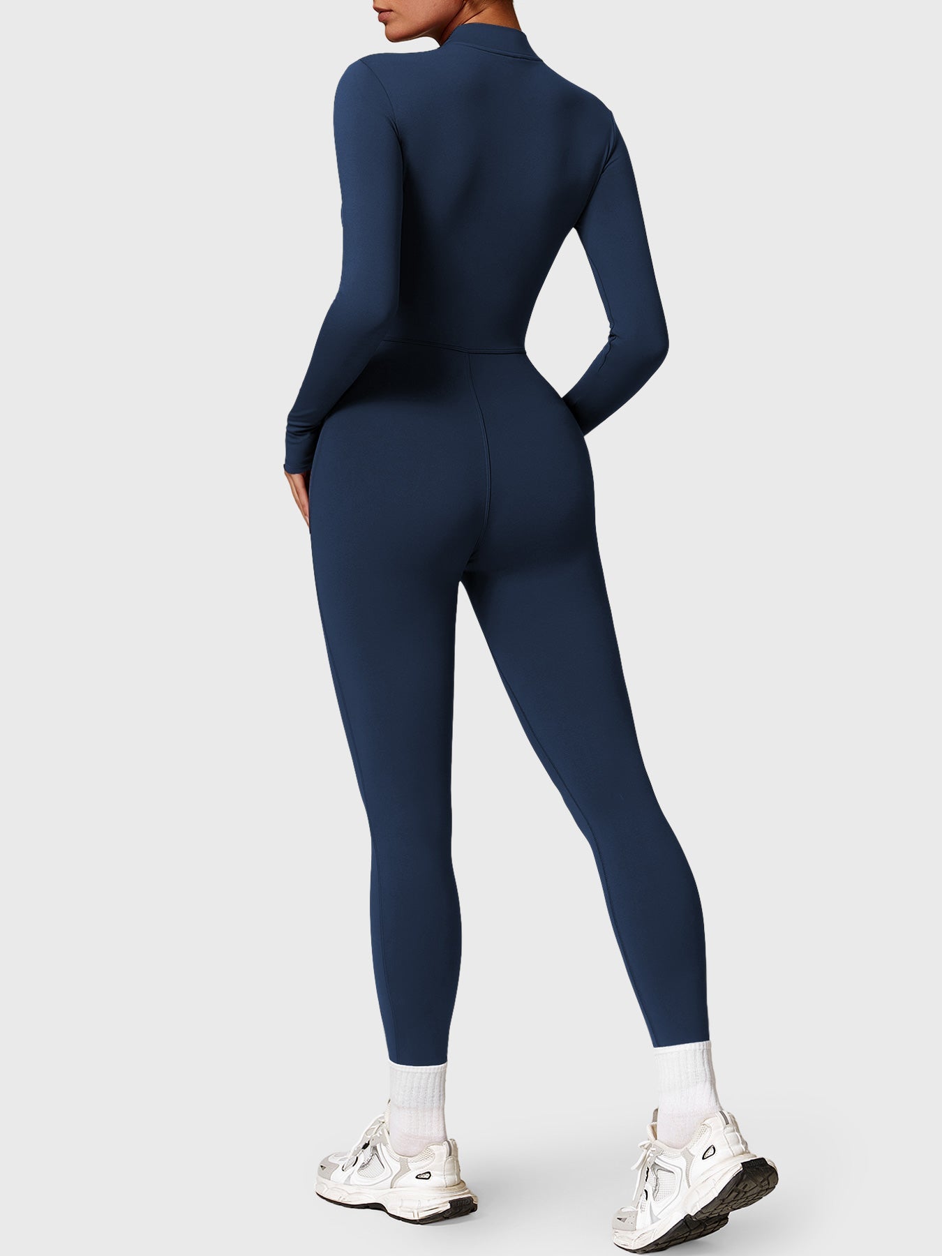Belle | Fleece Long Sleeve Jumpsuit - Fashion Lab